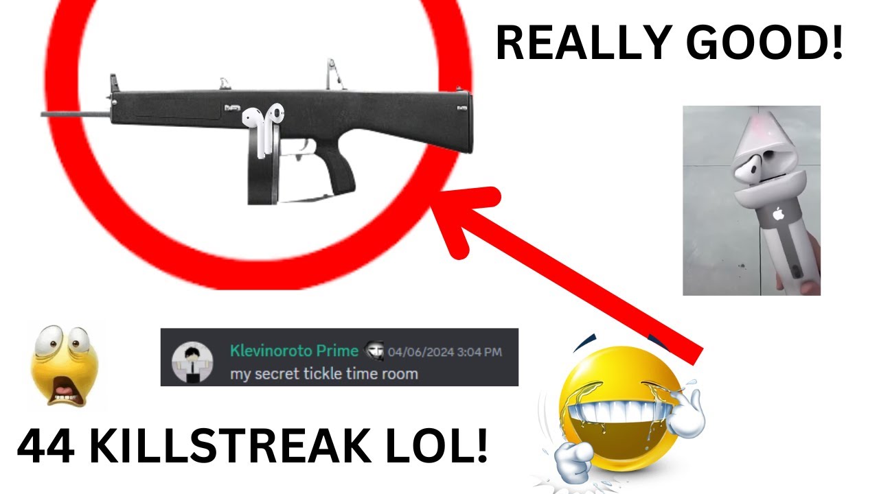 44 Killstreak in Item Asylum (ft. Airpod AA12)