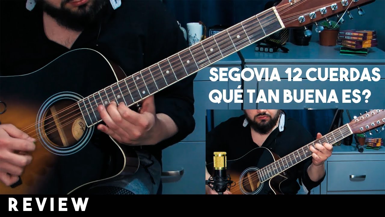 GUITARRA SEGOVIA DE 12 CUERDAS 2021 || REVIEW Y PRUEBAS DE SONIDO