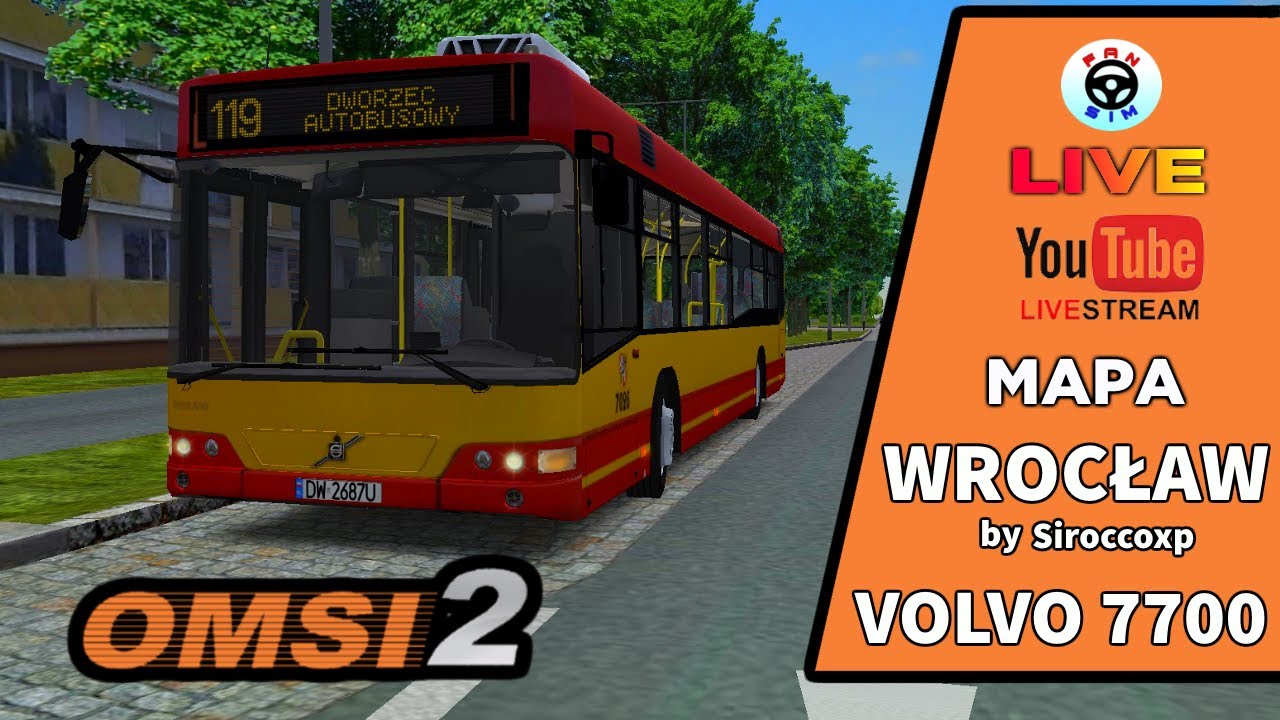 OMSI 2 PL - Mapa WROCŁAW v 0.3 - Volvo 7700