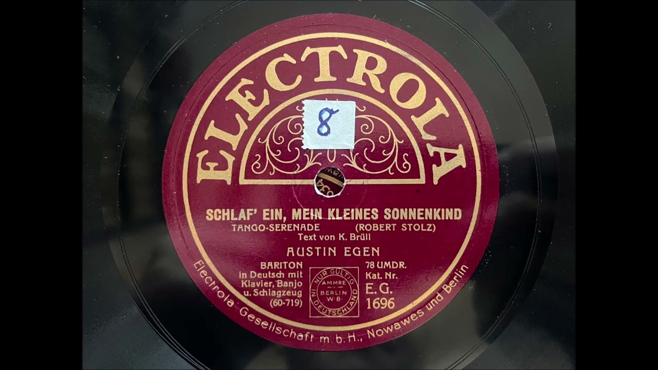 SCHLAF EIN, MEIN KLEINES SONNENKIND - AUSTIN EGEN
