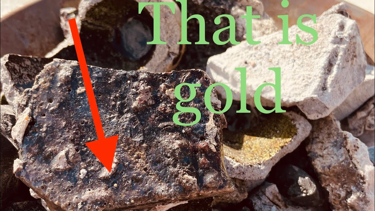 Crushing Gold Slag, Crucibles, Fire bricks and Cupels for Gold Recovery & Precious Metals Part 1