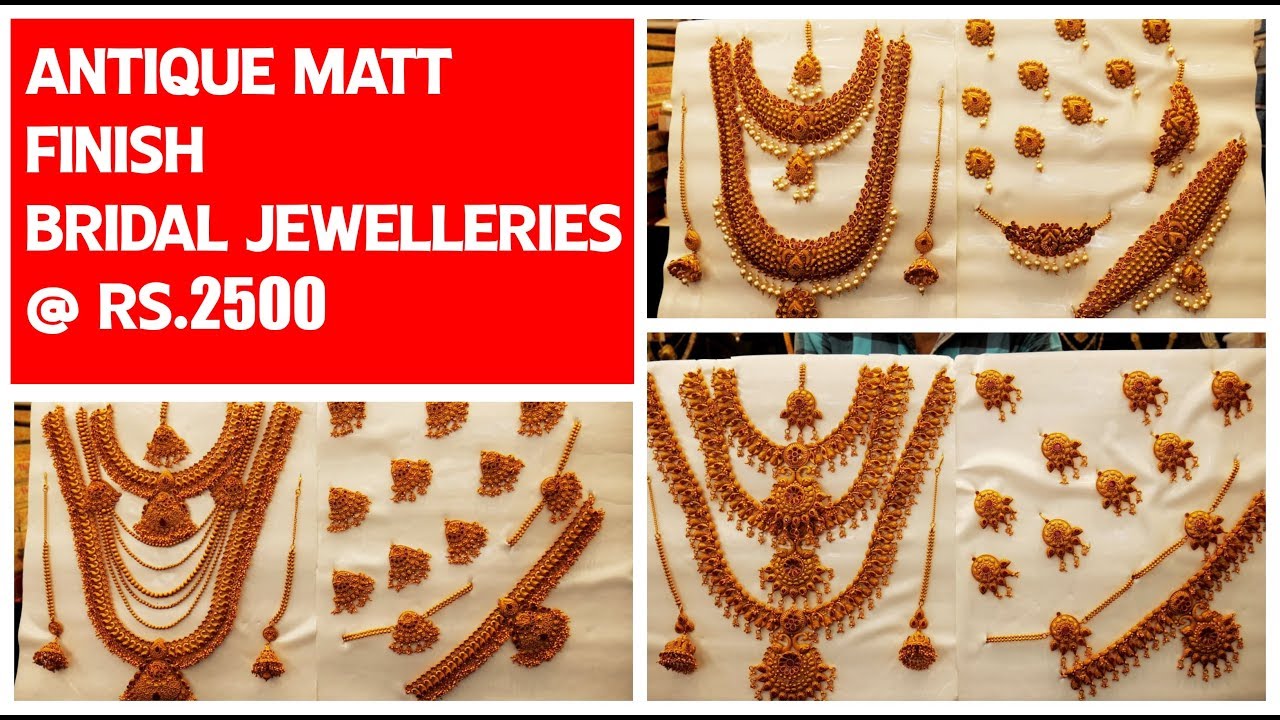 Temple Bridal Jewellery Sets With Price Sowcarpet | Kasim Jewellers