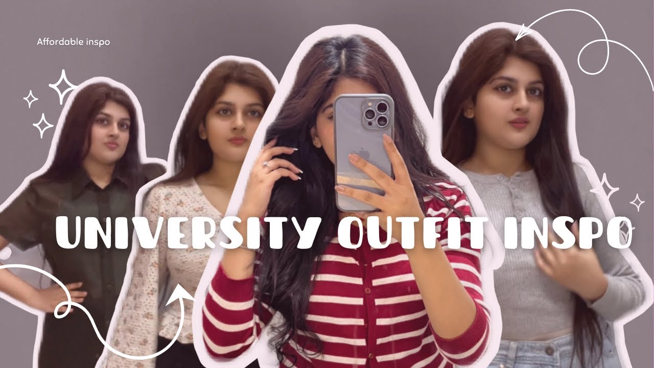 What to Wear to University ✨ | Outfit Ideas