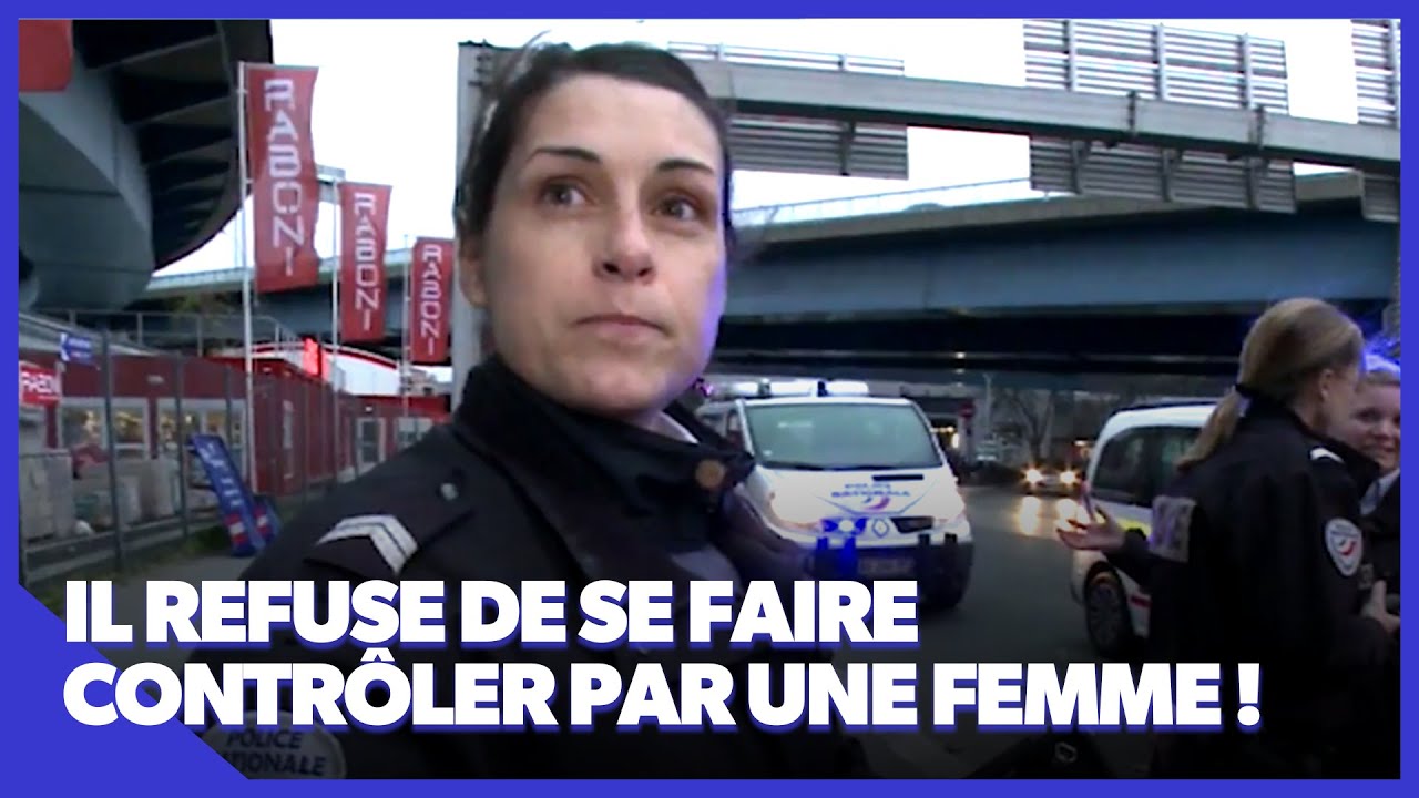 Cet homme refuse de se faire contrôler par une femme !