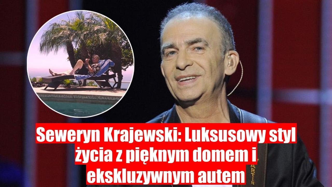 SEWERYN KRAJEWSKI W LUKSUSIE: PIĘKNY DOM Z BASENEM I EKSKLUZYWNE AUTO W ZASI