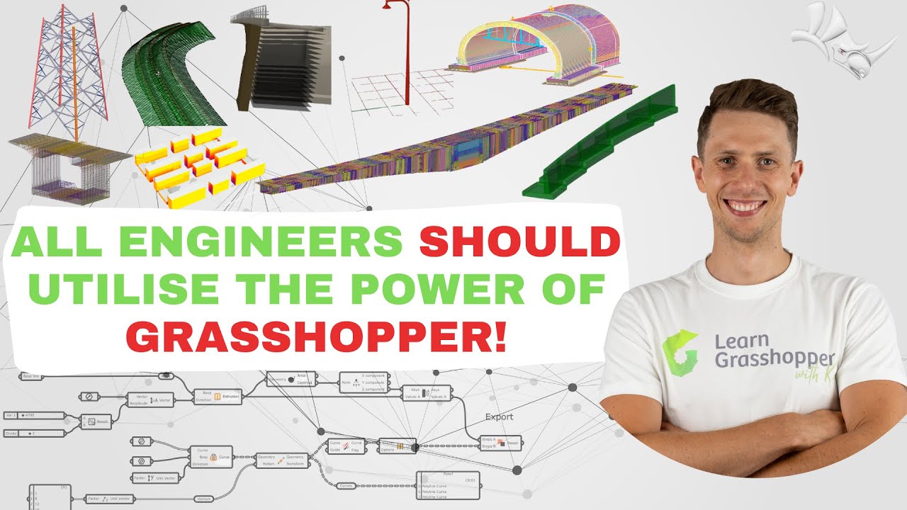 Webinar: All engineers should utilise the power of Grasshopper! (English)