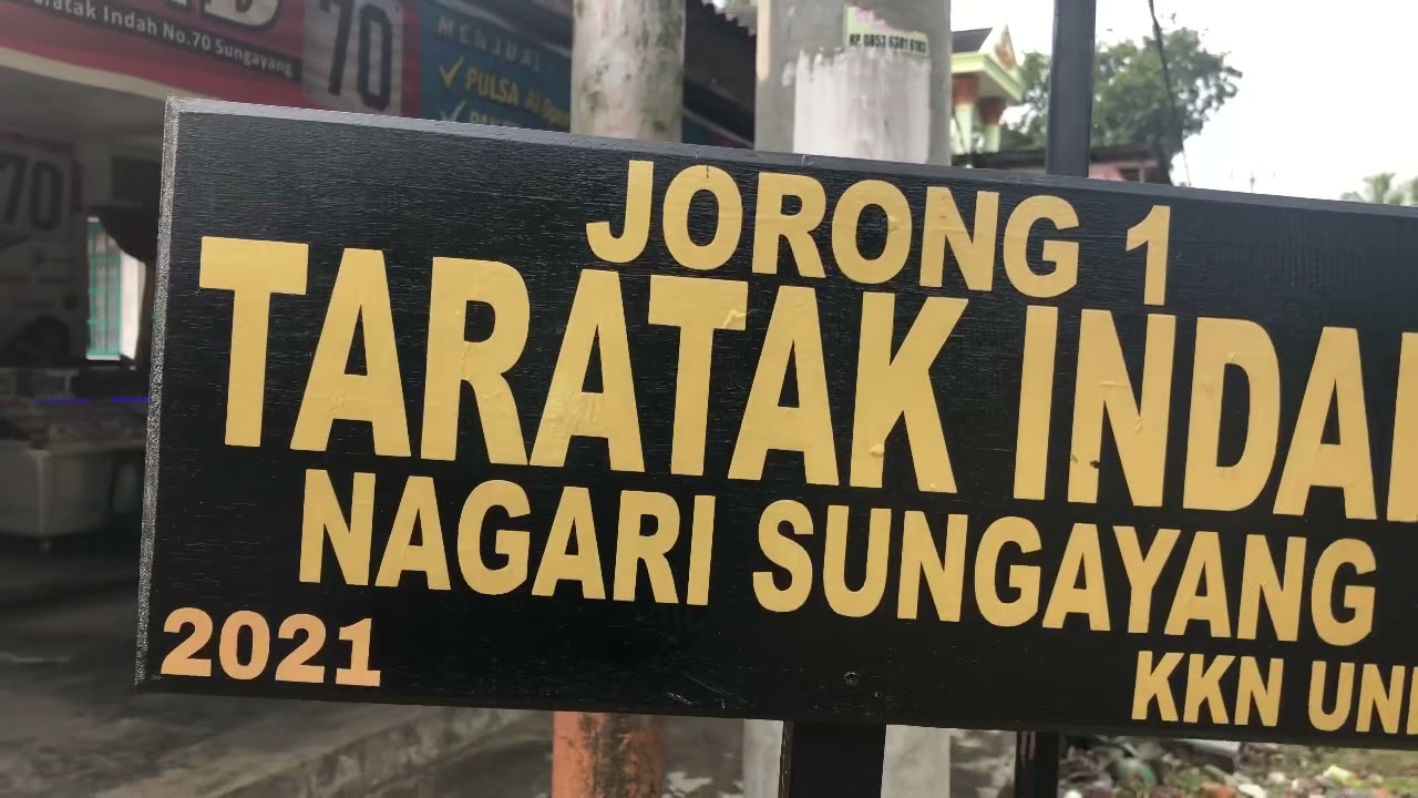 PROFIL NAGARI SUNGAYANG, KAB. TANAH DATAR