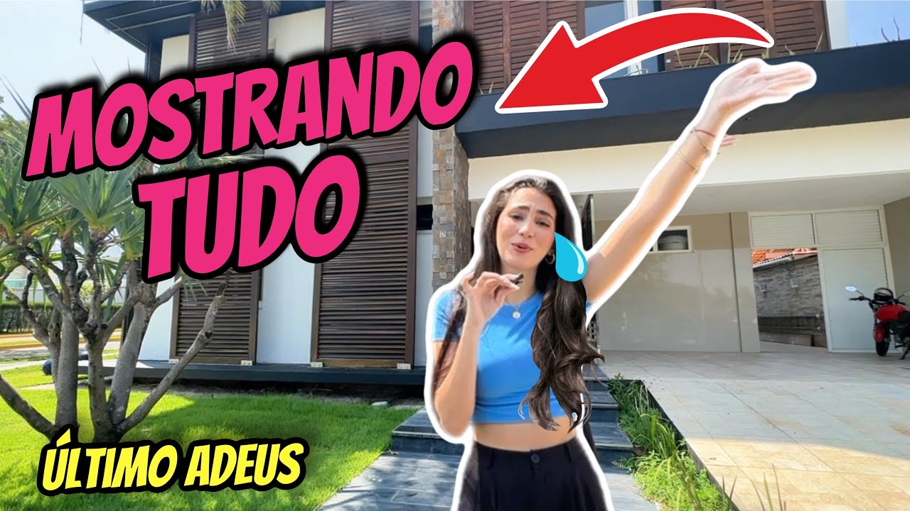 ADEUS REAL 😰 video emocional * ULTIMO TOUR PELA MINHA CASA * SEM EDIÇÃO | Bela Bagunça