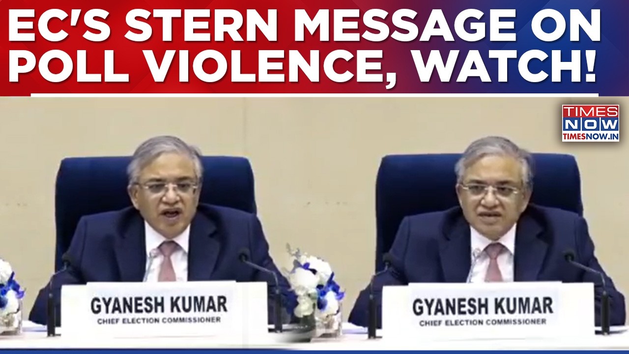 EC Gives Terse Message On Poll Violence After Announcing Dates, CEC Gyanesh Says 'Won't Tolerate...'