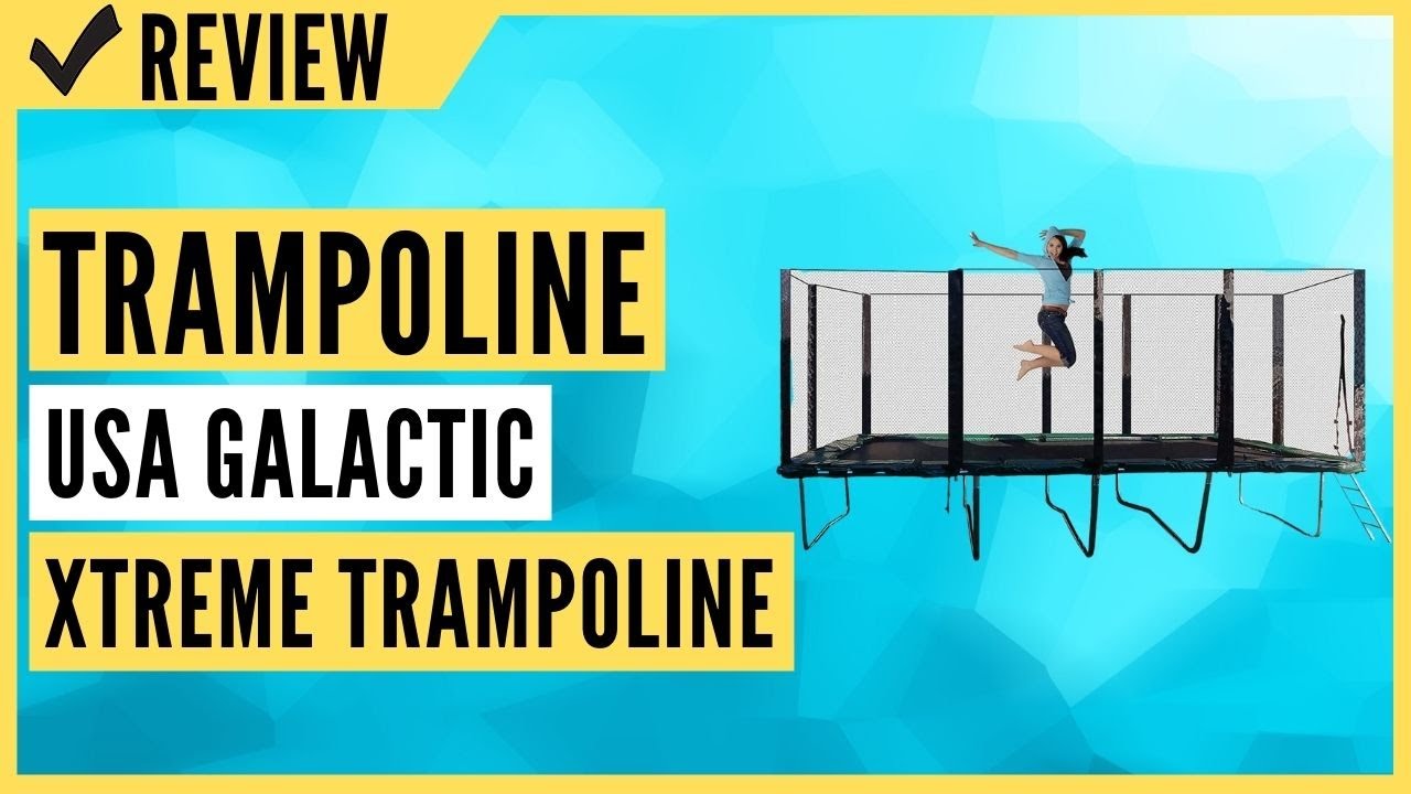 Best Trampoline USA - Galactic Xtreme Gymnastic Outdoor Trampoline Review