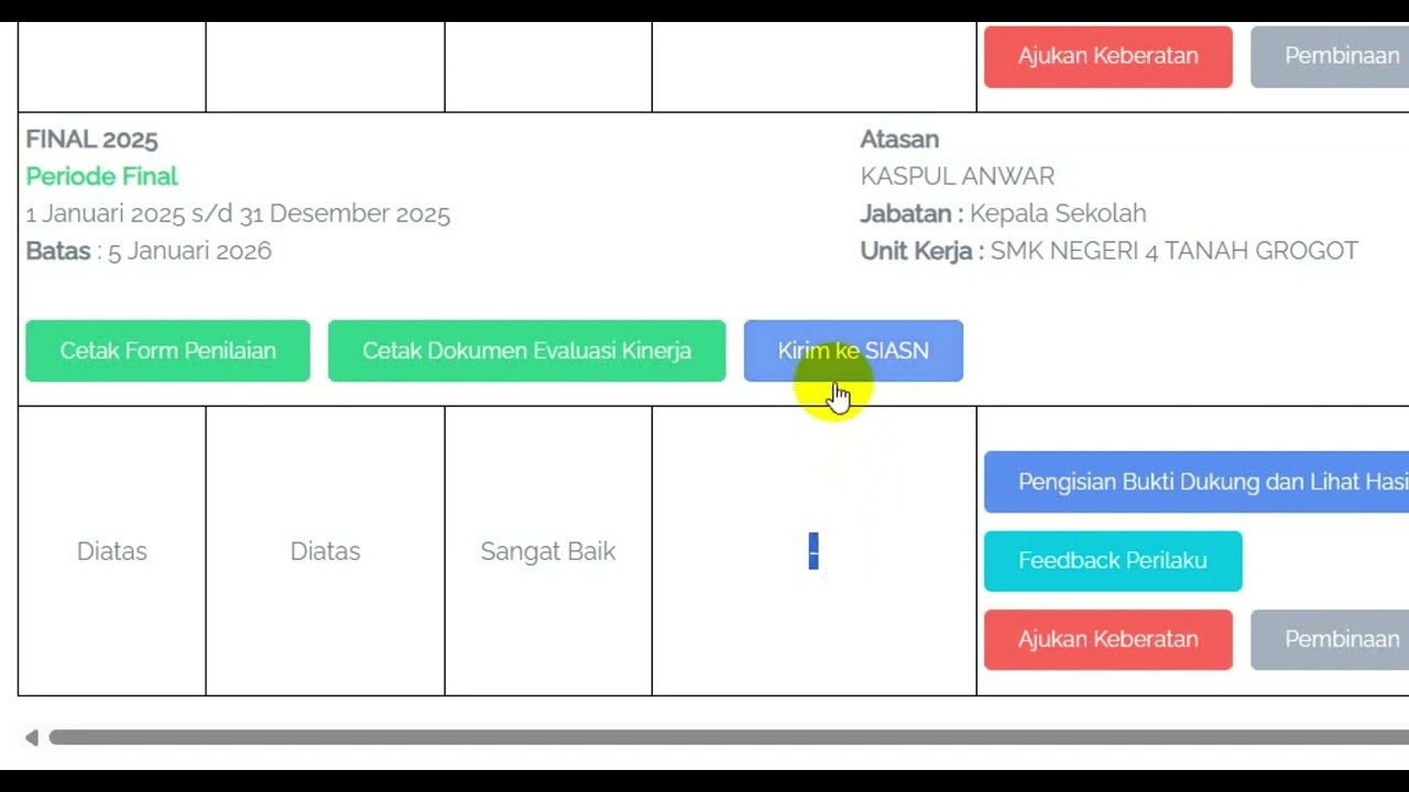 Tutorial Sinkro Penilaian FINAL SKP 2025