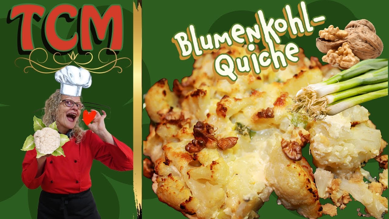 Blumenkohl-Quiche: 