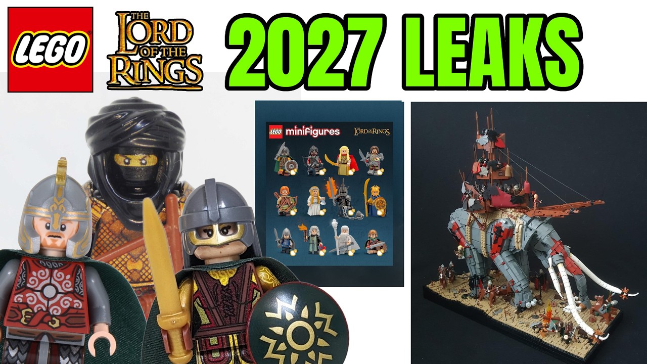 NEW LEGO Lord of the Rings Oliphaunt LEAK Could Change the Theme Forever