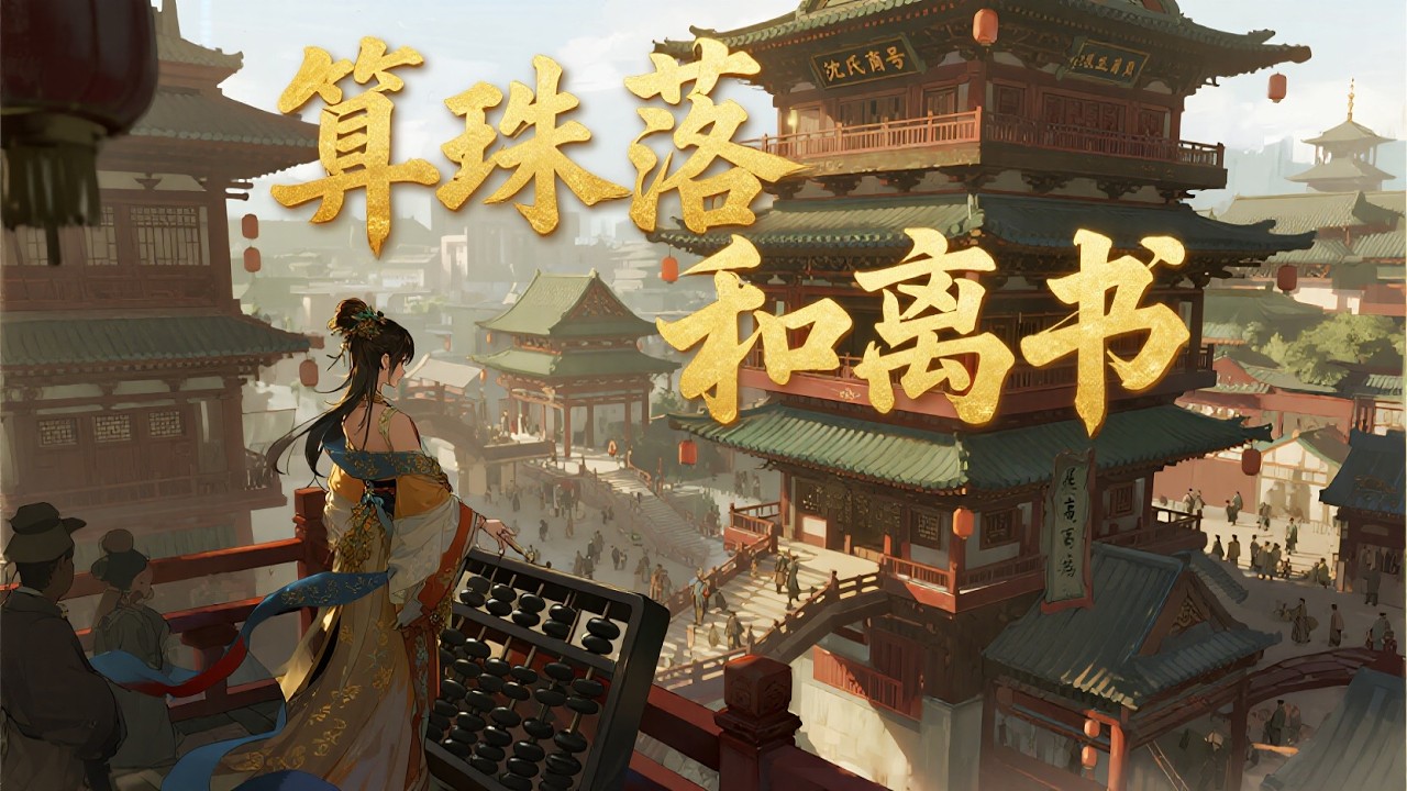 【古风言情】上新啦✨《算珠落，和离书》漫剧故事，她用算盘盘活夫家药行，却遭夫君携外室夺权逼休。她立约让渣男自负盈亏，坐看二人用次品药材自掘坟墓。危机时她拿出证据让其伏法，低价收购夫家资产，终成商界翘楚