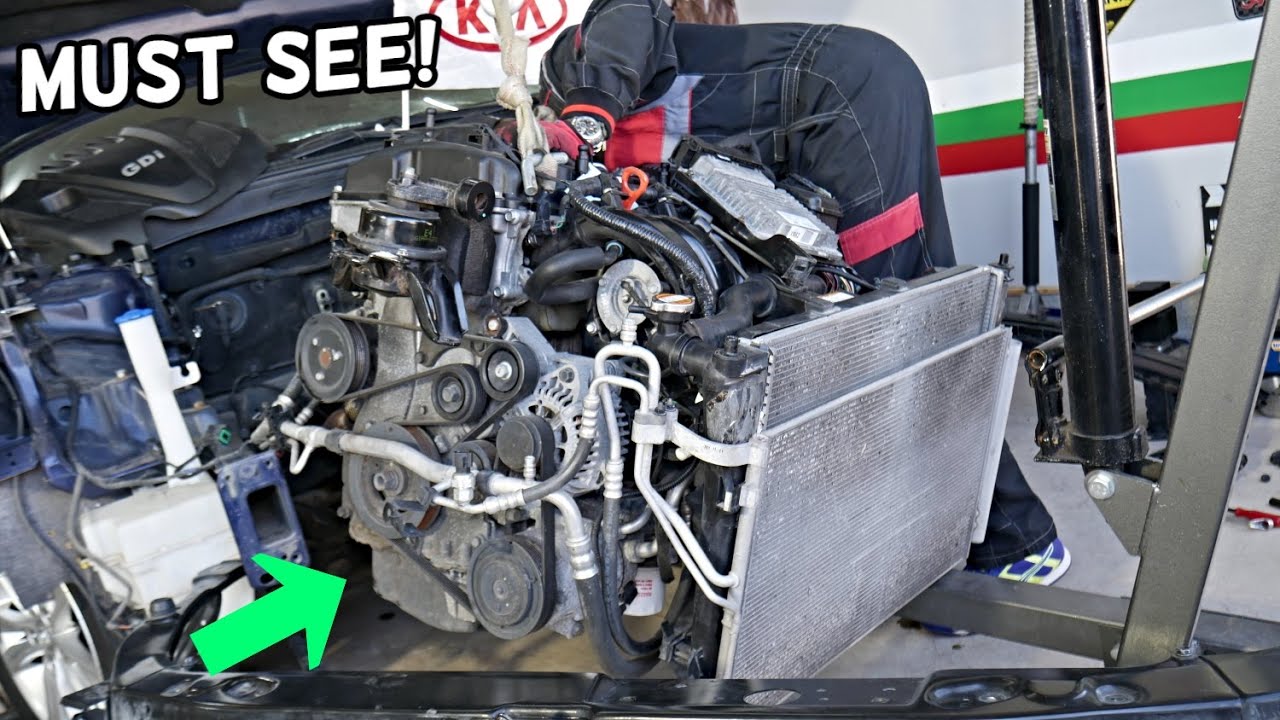 HOW TO REPLACE ENGINE OR TRANSMISSION ON KIA FORTE SPORTAGE SORENTO SOUL RIO OPTIMA