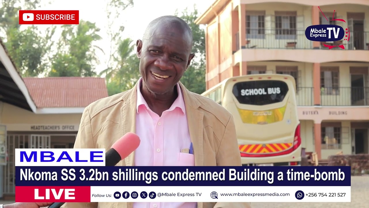 Nkoma SS 3.2bn Shillings condemned building worries administrators
