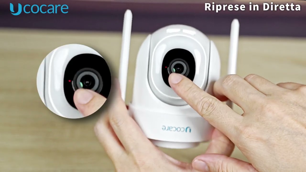 Come collegare la telecamera di sicurezza cablata WiFi UCOCARE BK05 ​​5MP 2.4G&5G
