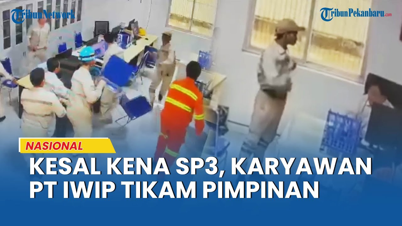 Tak Terima Disanksi, Karyawan PT IWIP Ini Nekat Tikam Pimpinannya