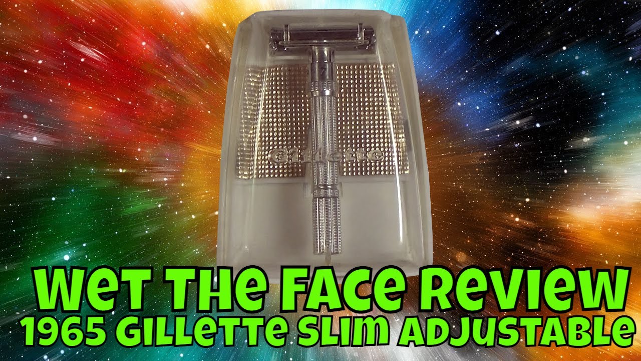 1965 Gillette Slim Adjustable Review