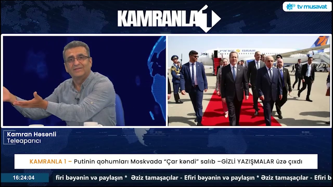 İsrail ilə əlaqələrimizdən niyə narahatdırlar? - Kamran Həsənli TARİXİ görüşü TƏHLİL etdi