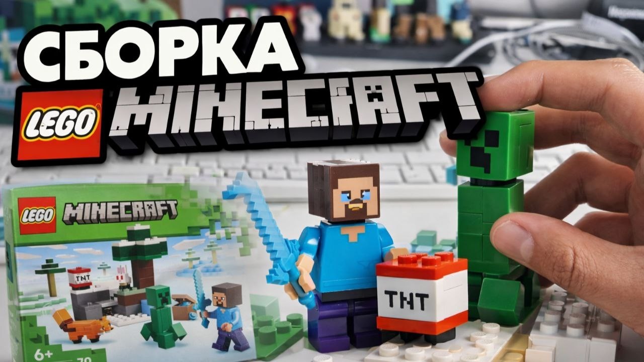 Запись стрима | Лего Майнкрафт сборка Набора #LEGO #Minecraft #Лего #ЛегоСтрим