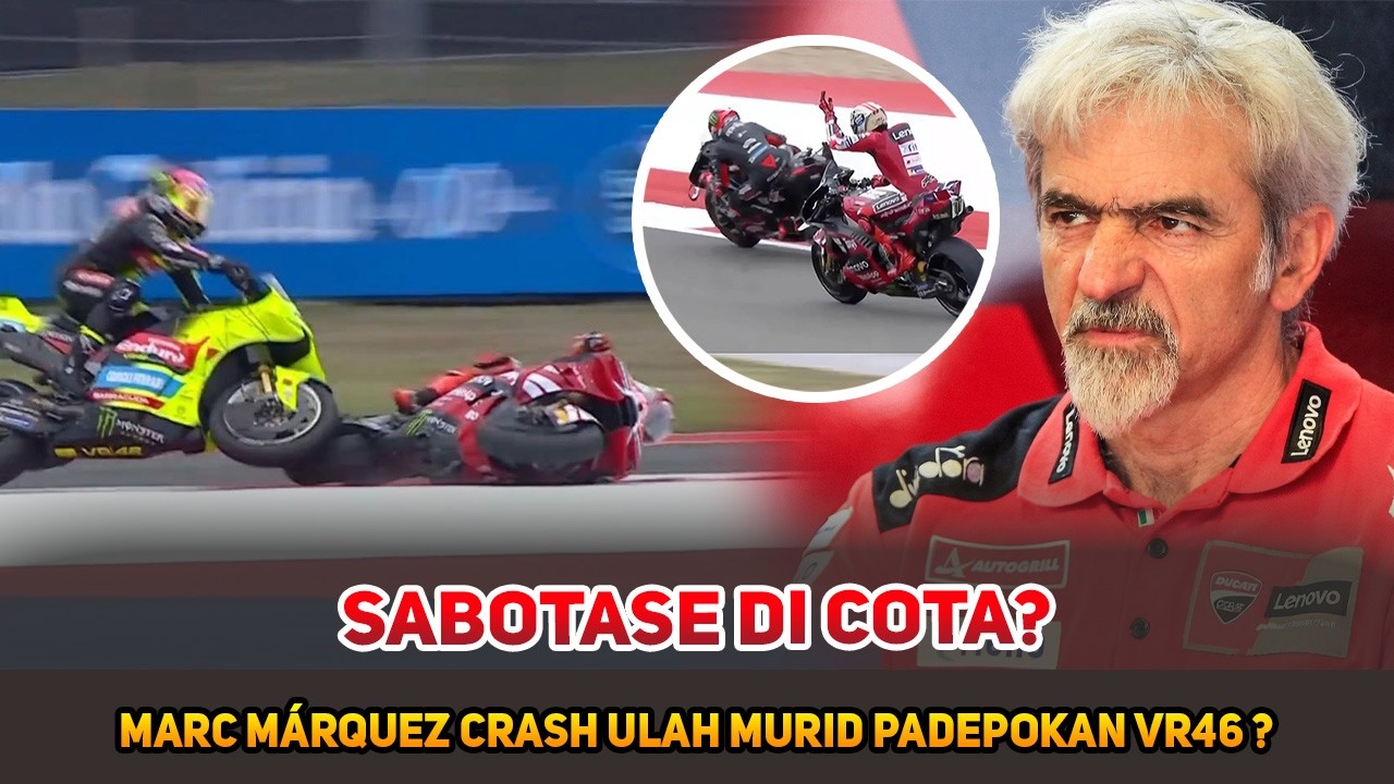 BOS DUCATI GERAM, LANGSUNG TURUN TANGAN❗MARC MARQUEZ CRASH-TUDING ADA SABOTASE DARI MURID PADEPOKAN