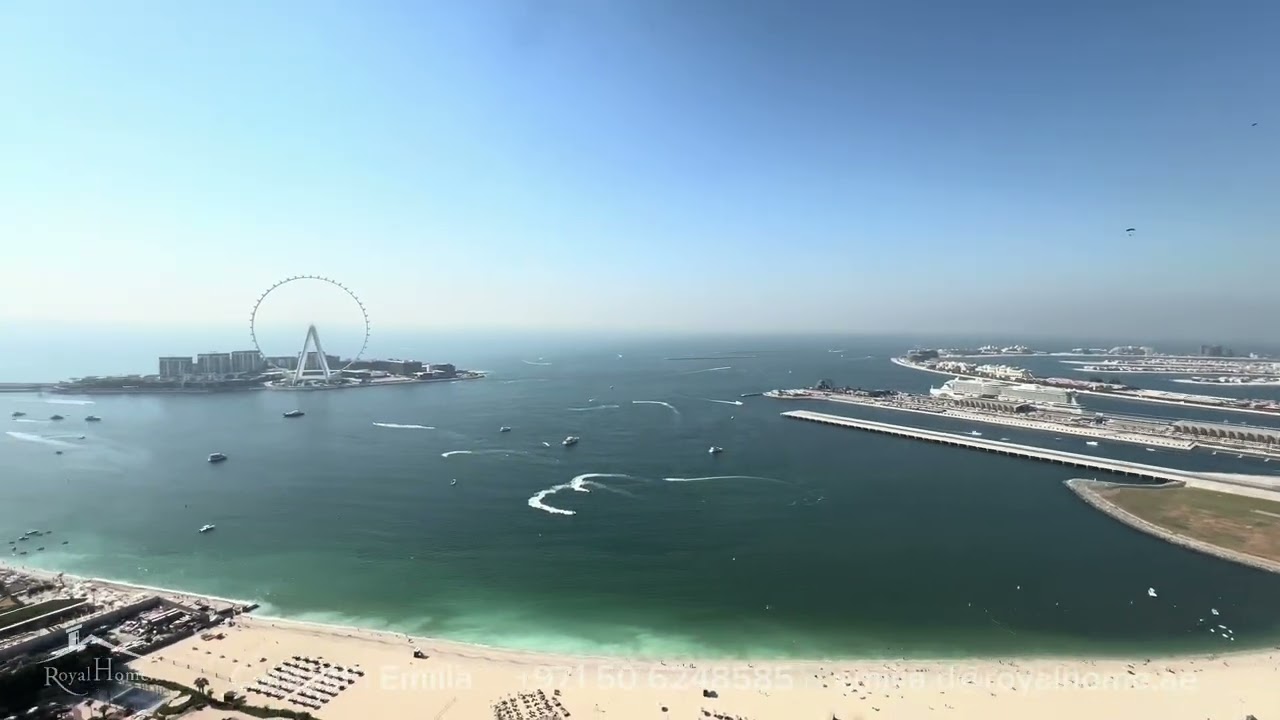 One-of-a-kind 3-BR apartment in the iconic 1 JBR Tower