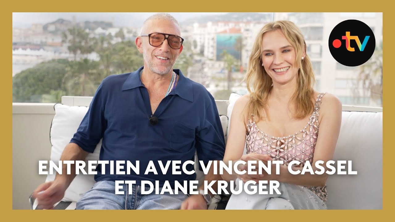 #Cannes2024. Entretien avec Vincent Cassel et Diane Kruger pour 