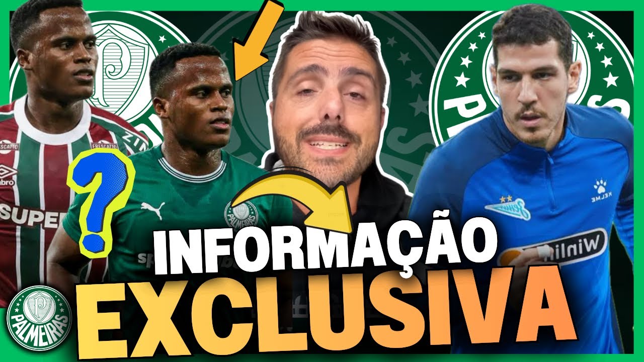 EXCLUSIVO🚨NICOLA TRAZ INFORMAÇÕES DO PALMEIRAS | JHON ÁRIAS NO VERDÃO OU FLU? NINO | E MAIS!