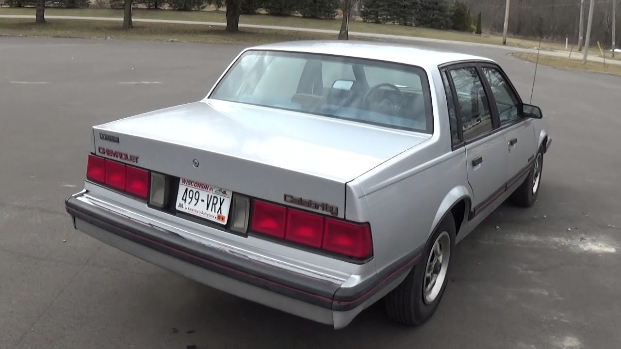 1988 Chevy Celebrity Eurosport (First Video)