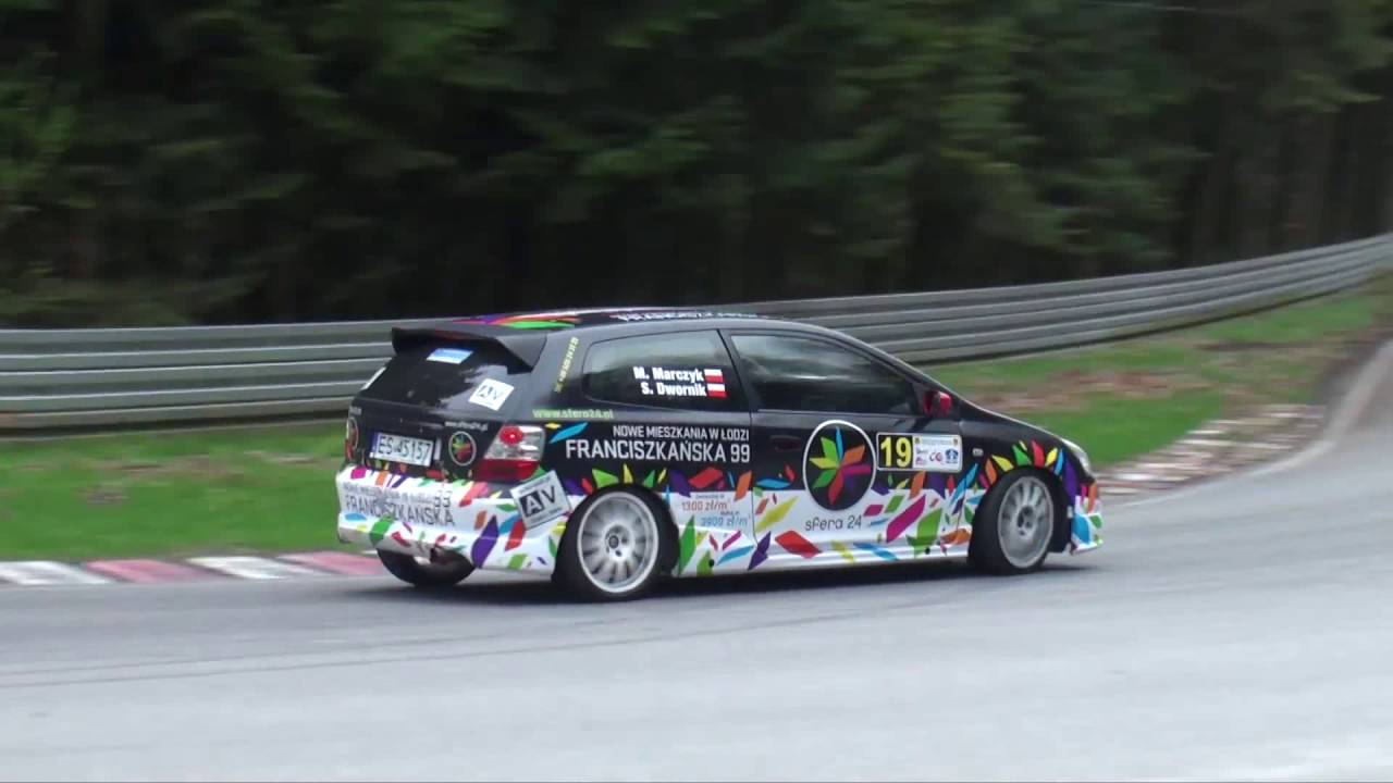 Miko Marczyk Honda Civic Type-R 230KM/1120kg IV runda SuperOES Tor Kielce