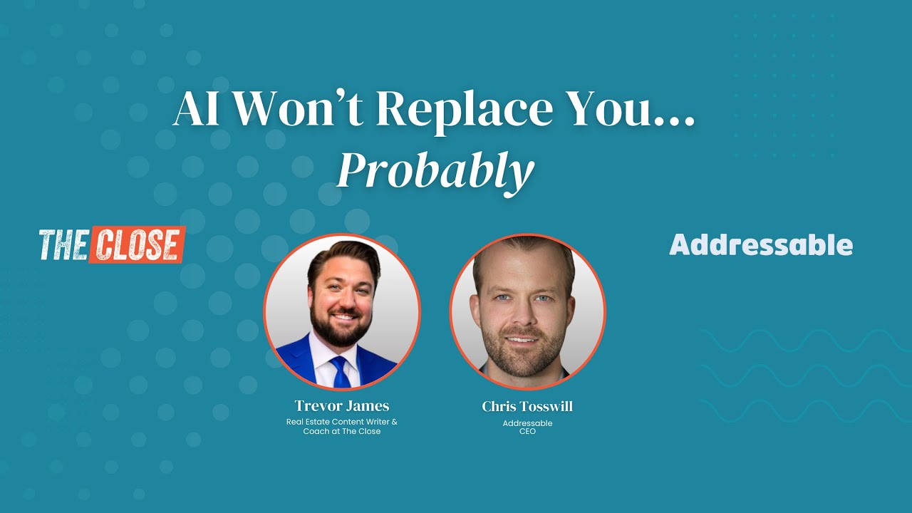 AI Won't Replace You... Probably Webinar | October 2023