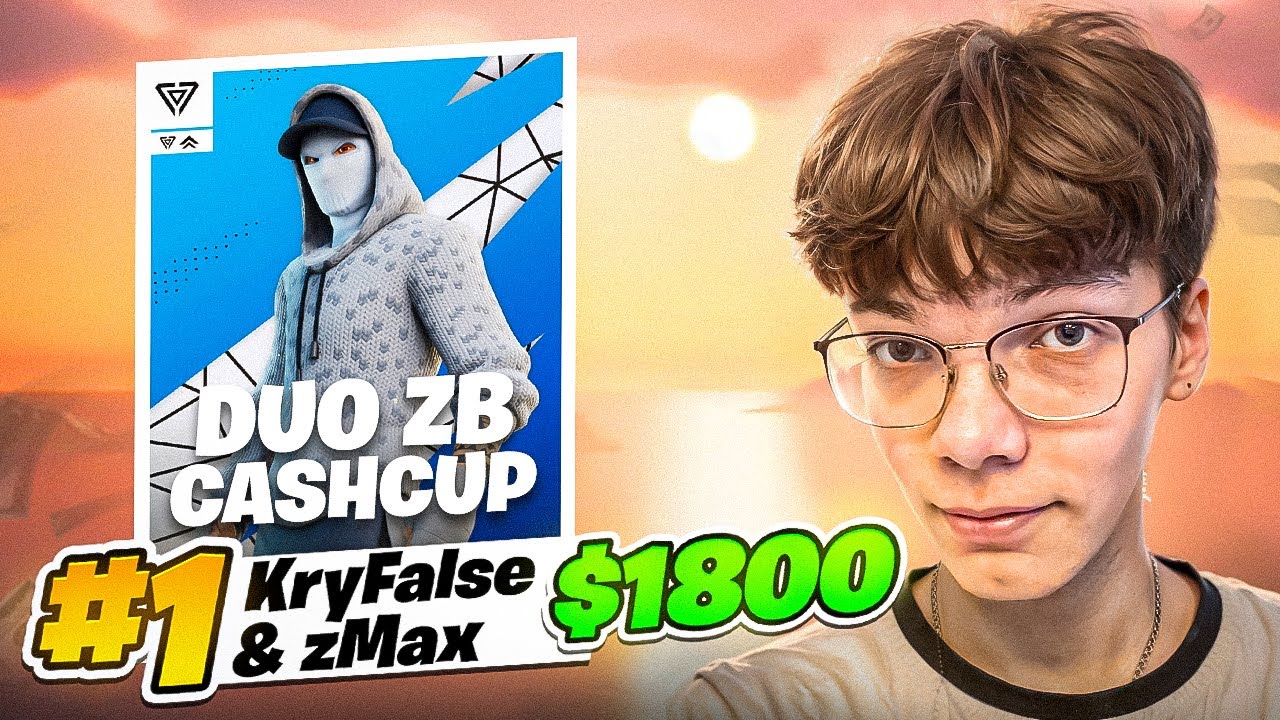 1 МЕСТО ЕУ ЗЕРОБИЛД ДУО КЕШ КАП 🏆 ($1,800) (2 ПОБЕДЫ) | KRYFALSE