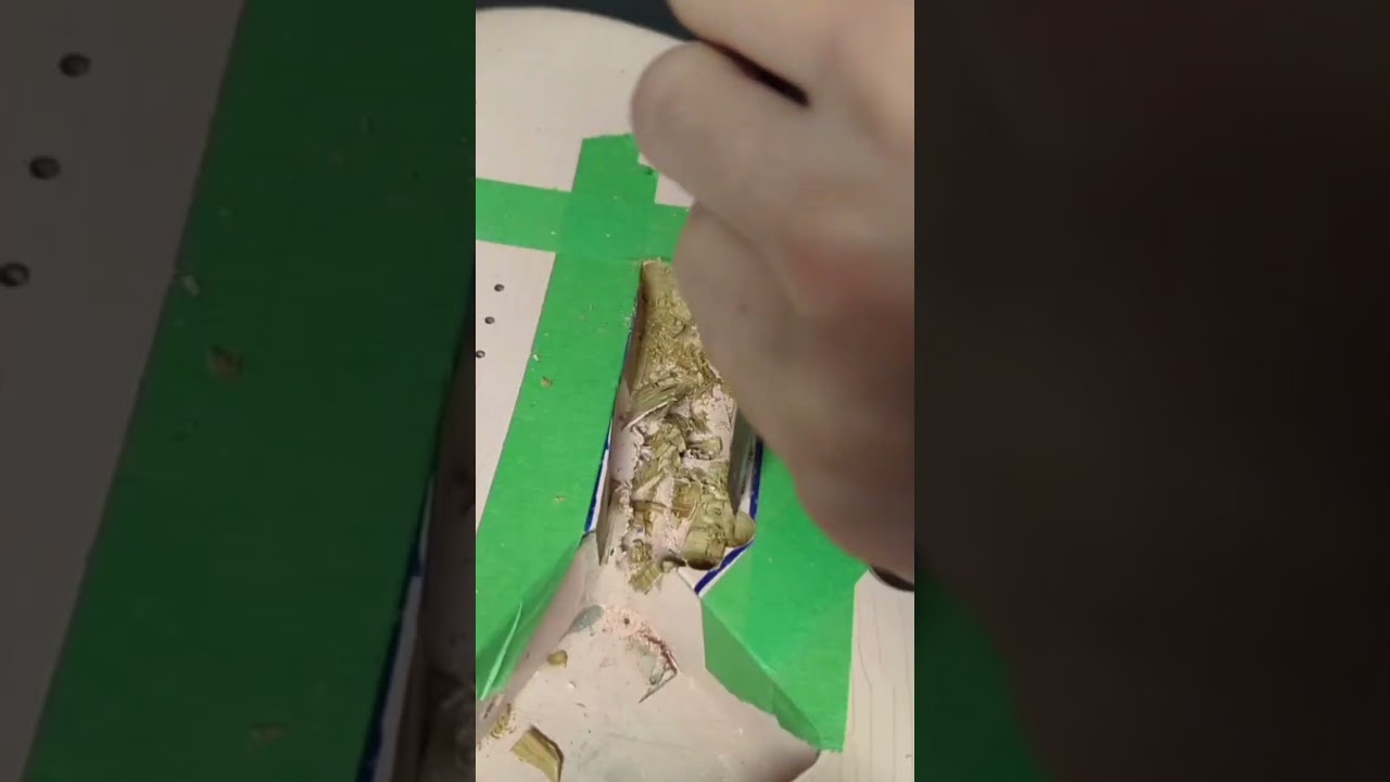 How I route a Stratocaster body for a humbucker, without a router!