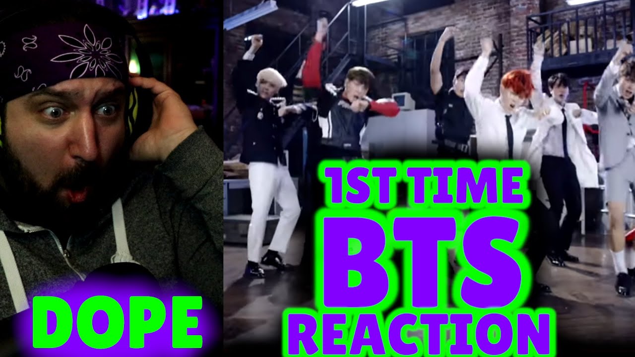 First Time BTS Listen reaction! DOPE