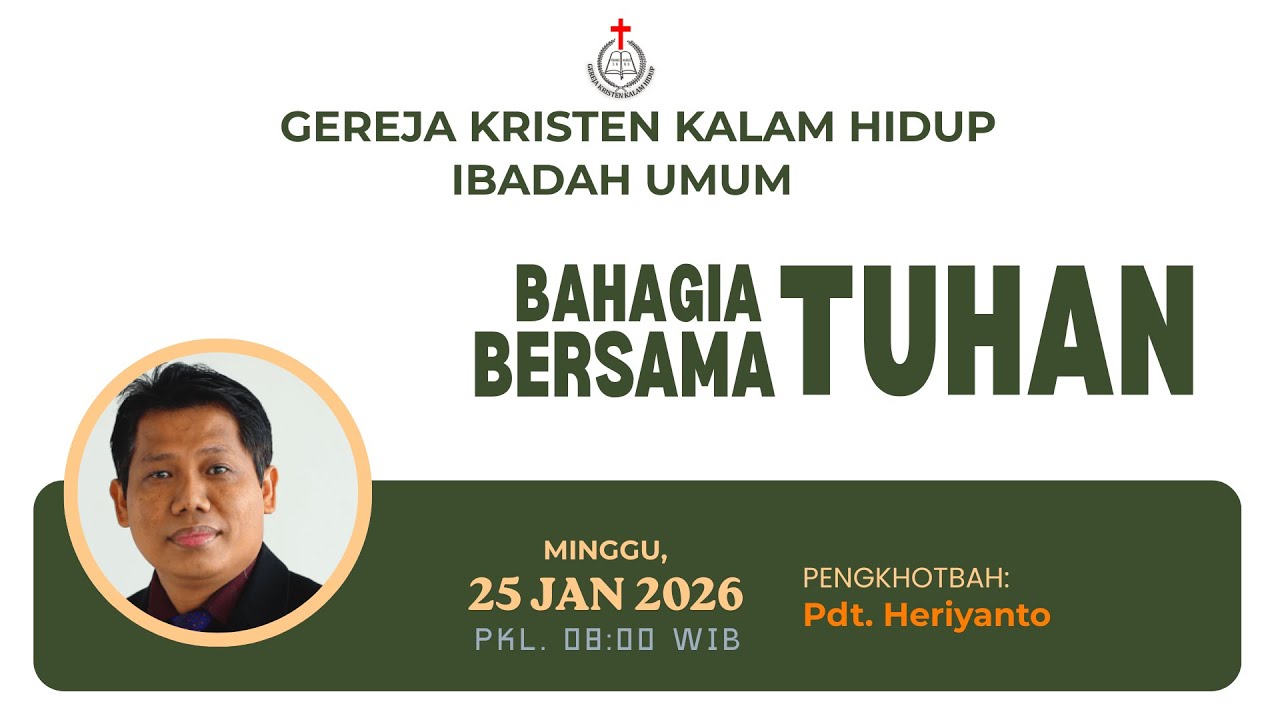 Pdt. Heriyanto - BAHAGIA BERSAMA TUHAN