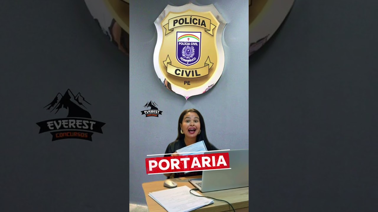ALERTA DE CONCURSO PC PE 2026 🚨O Estado de Pernambuco j&aacute; se prepara para um novo concurso.