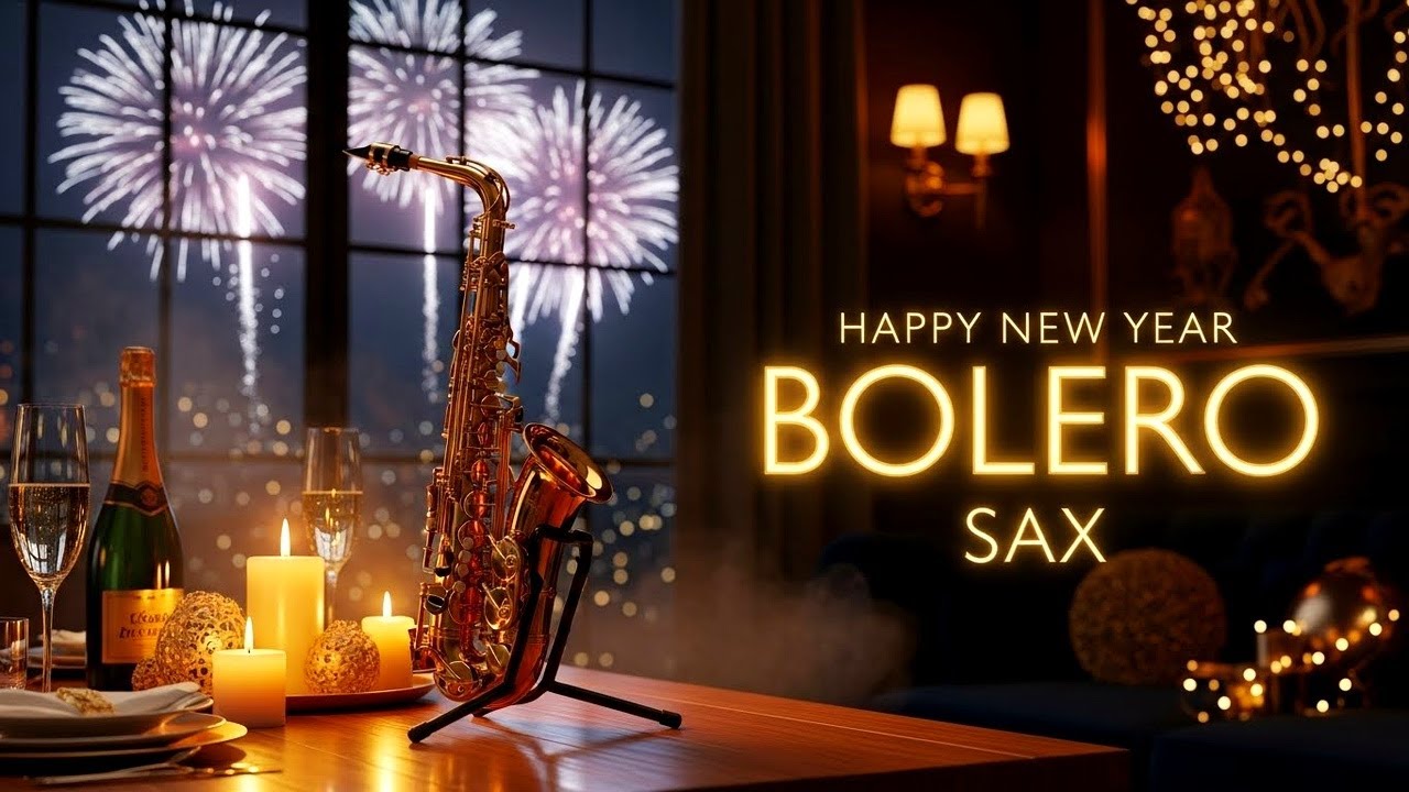 Romantic Sax Night Music para Año Nuevo y Paz Interior