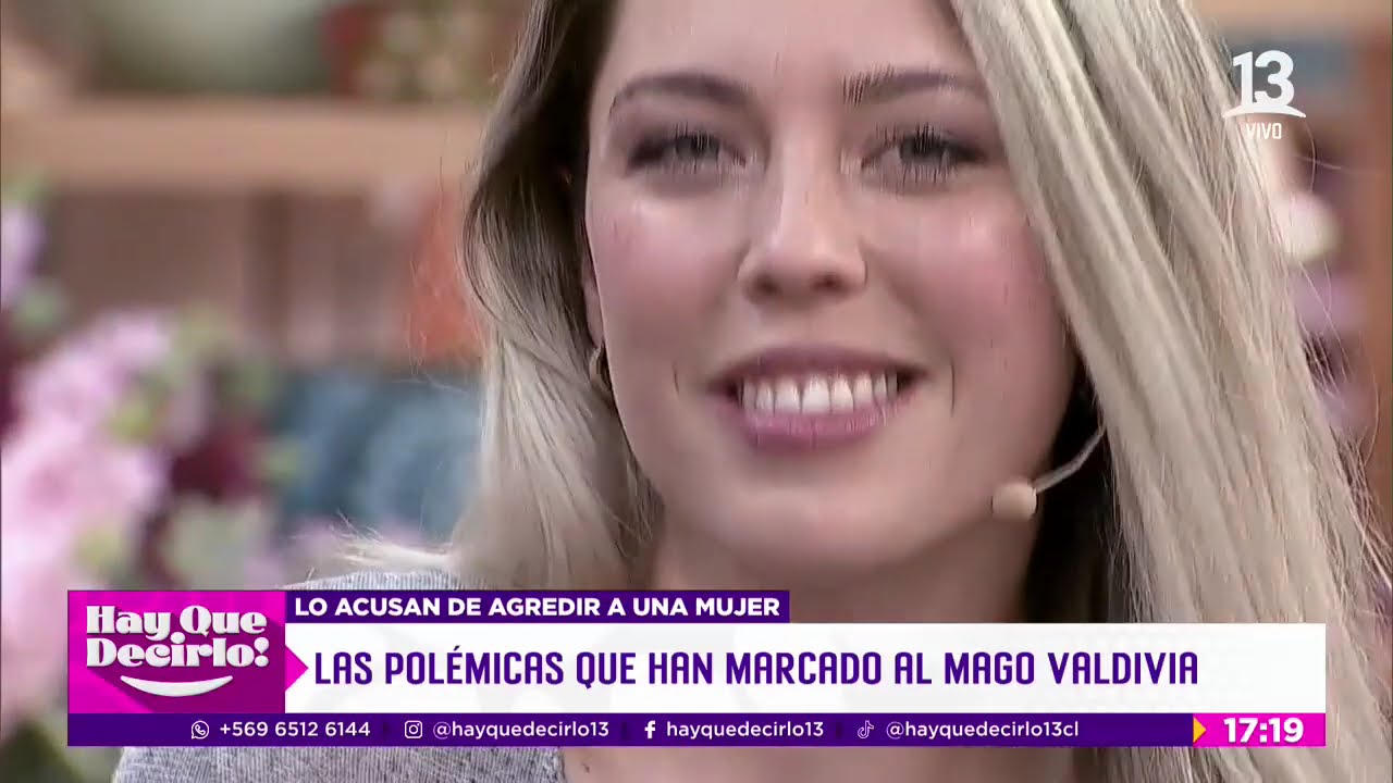Mujer acusa a Mago Valdivia por agresiones | Hay Que Decirlo | Canal 13