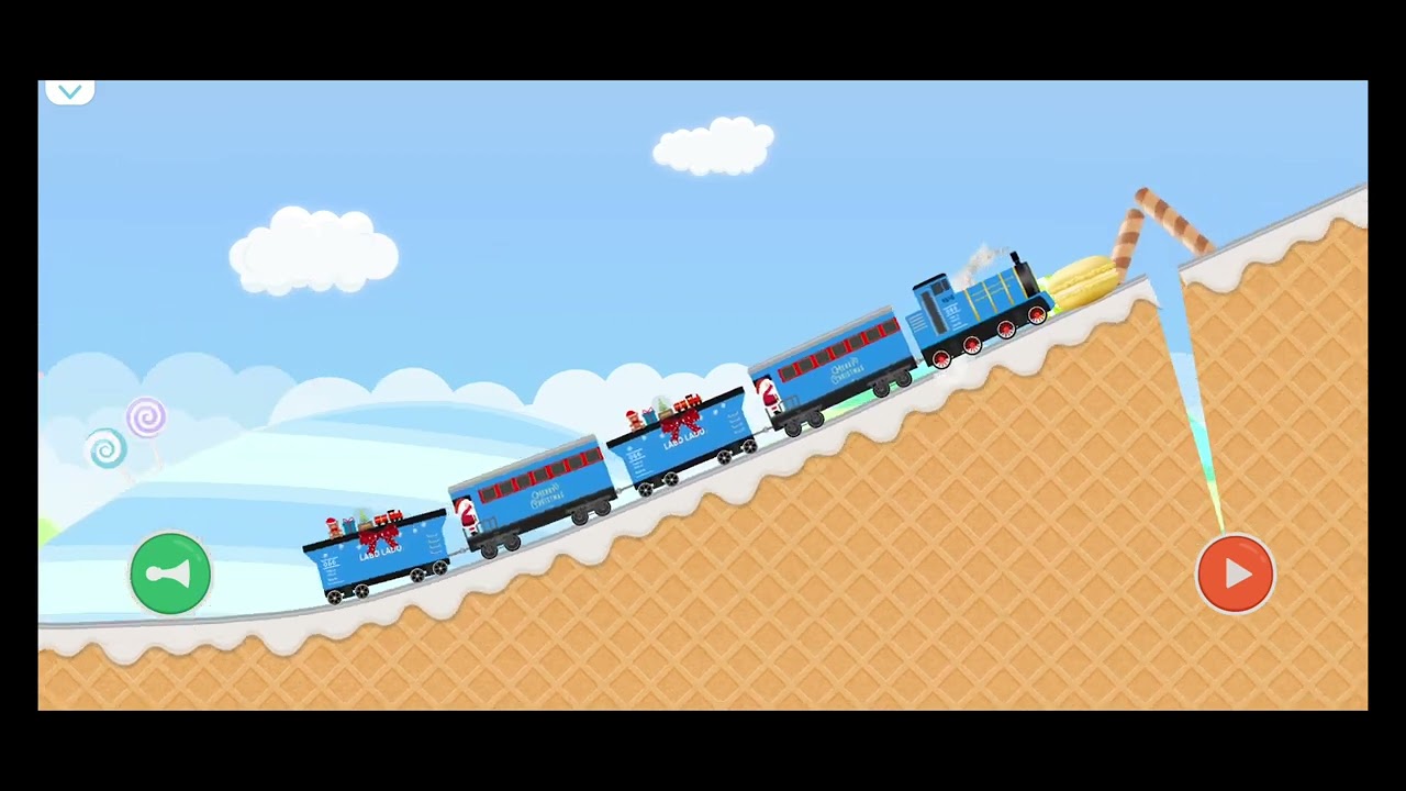 Jocul cu tren de Crăciun