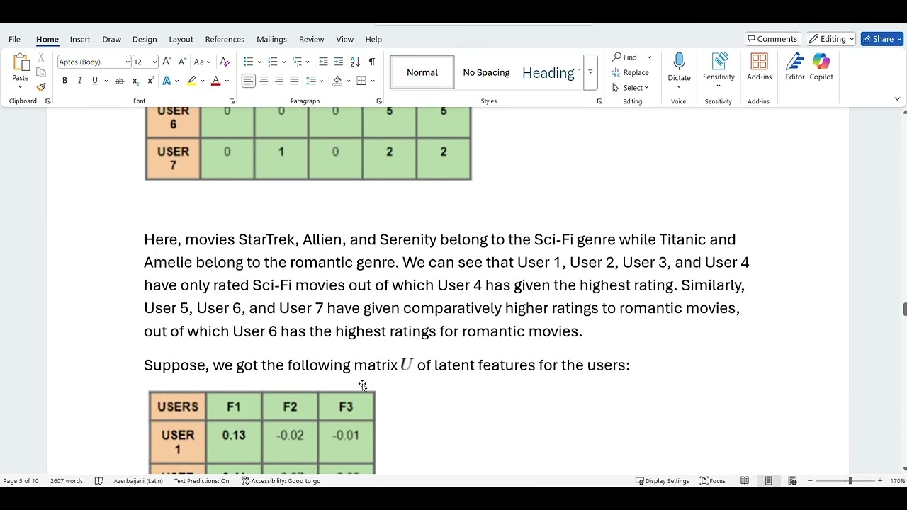 Recommendation Systems Case study 2