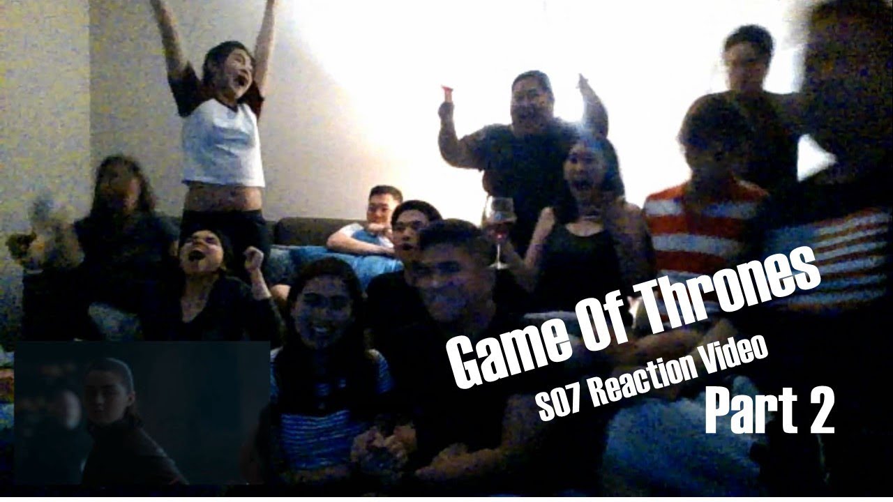Game of Thrones S7 Finale - Reaction Video Part 2 of 3