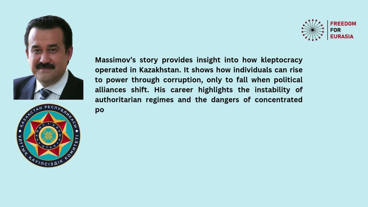 NAPOLEON COMPLEX: THE CORRUPTION OF KARIM MASSIMOV