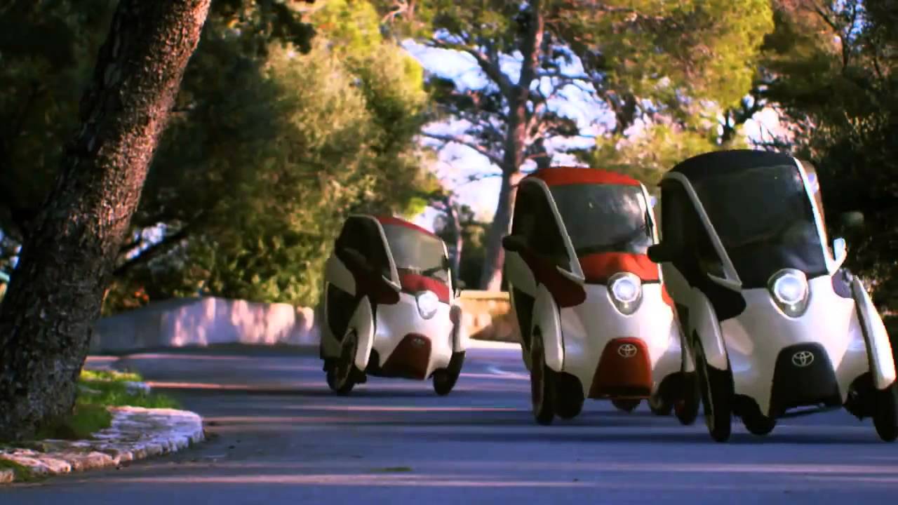 Электромобиль TOYOTA iROAD Электромобиль для города