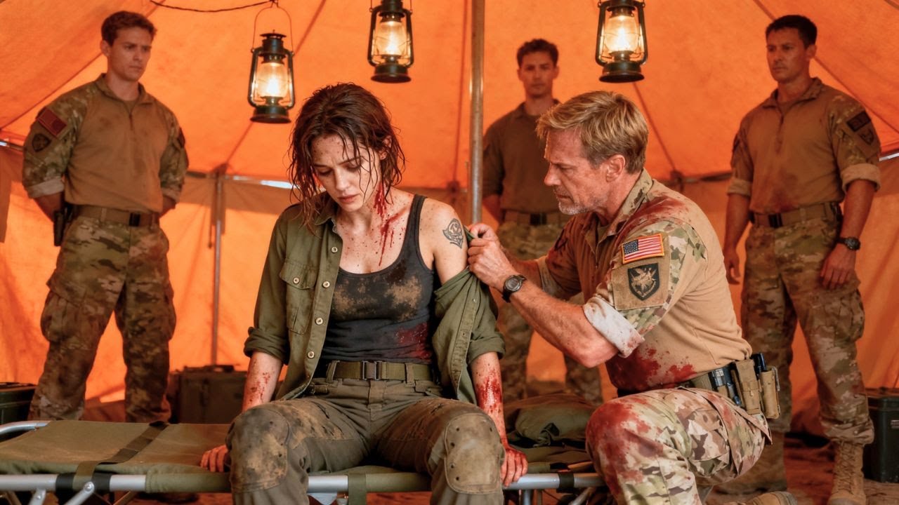 Injured but Silent—The Room Froze When a SEAL Medic Revealed Her Combat Past | Emotional Story