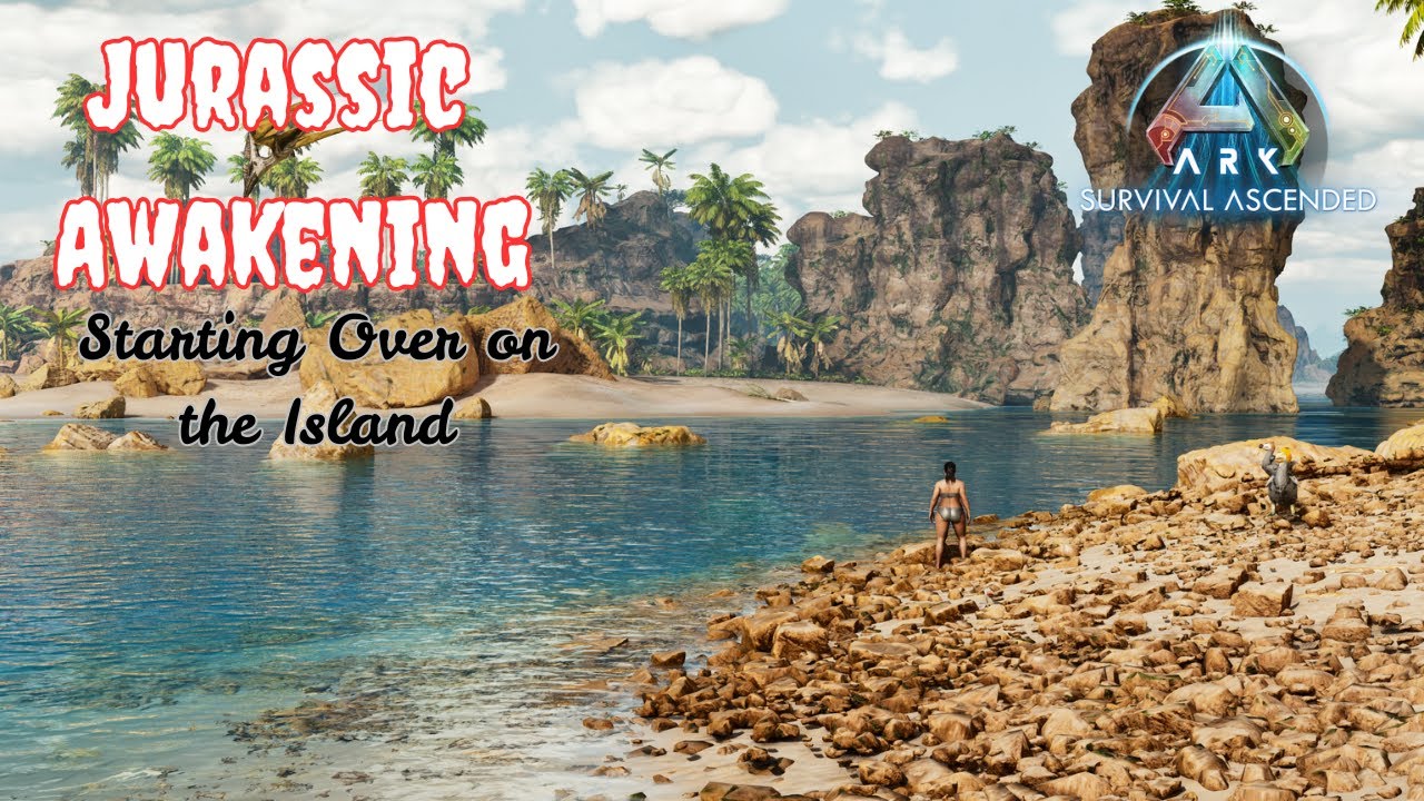 Starting the Island Jurassic Awakening Ark Ascended