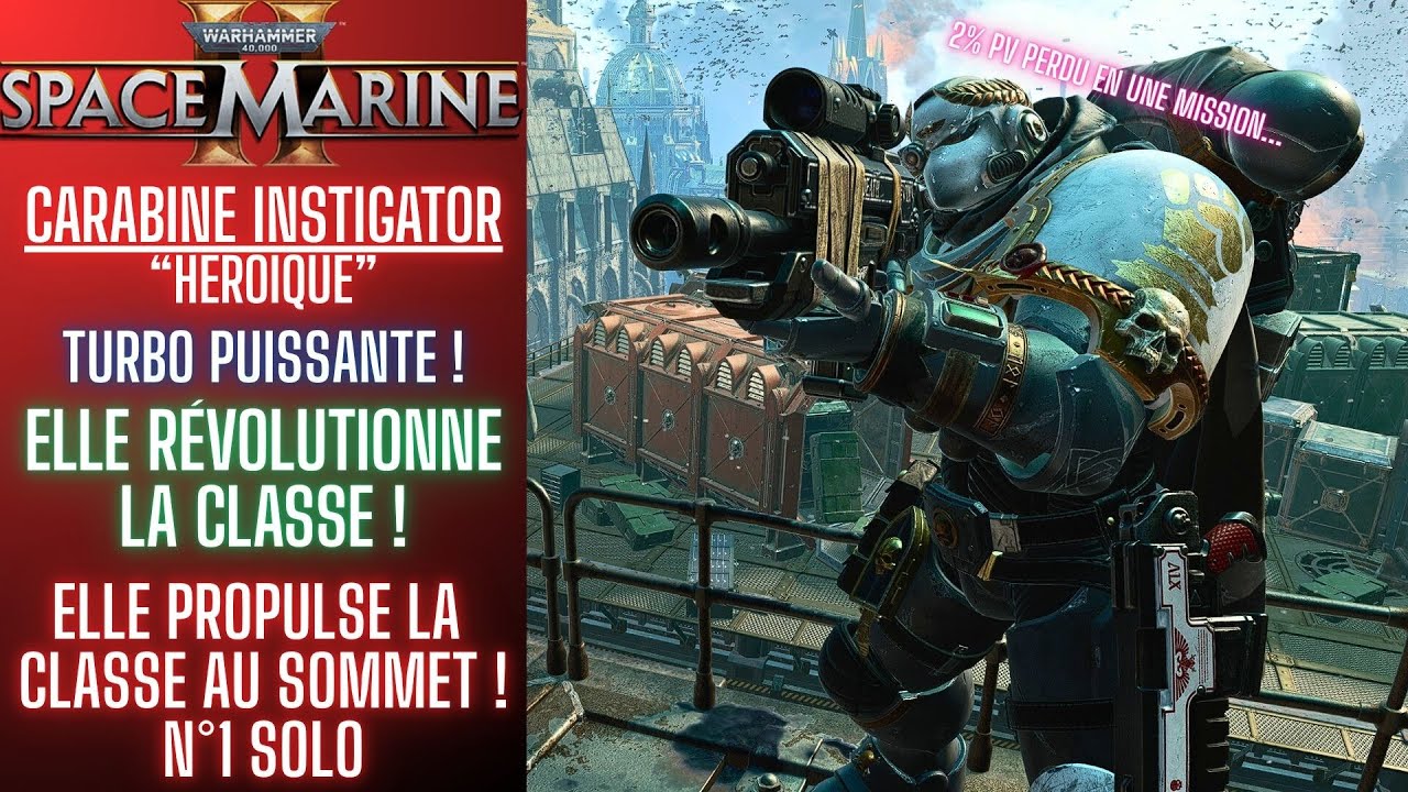 Space Marine 2 - Bolter Instigator HÉROÏQUE - SURPUISSANTE ! Elle Révolutionne Le Tireur D'Élite !
