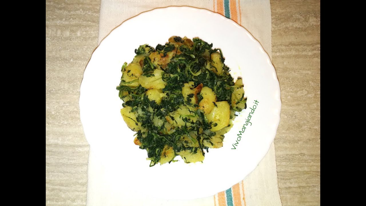 Cicoria e patate, un contorno straordinario