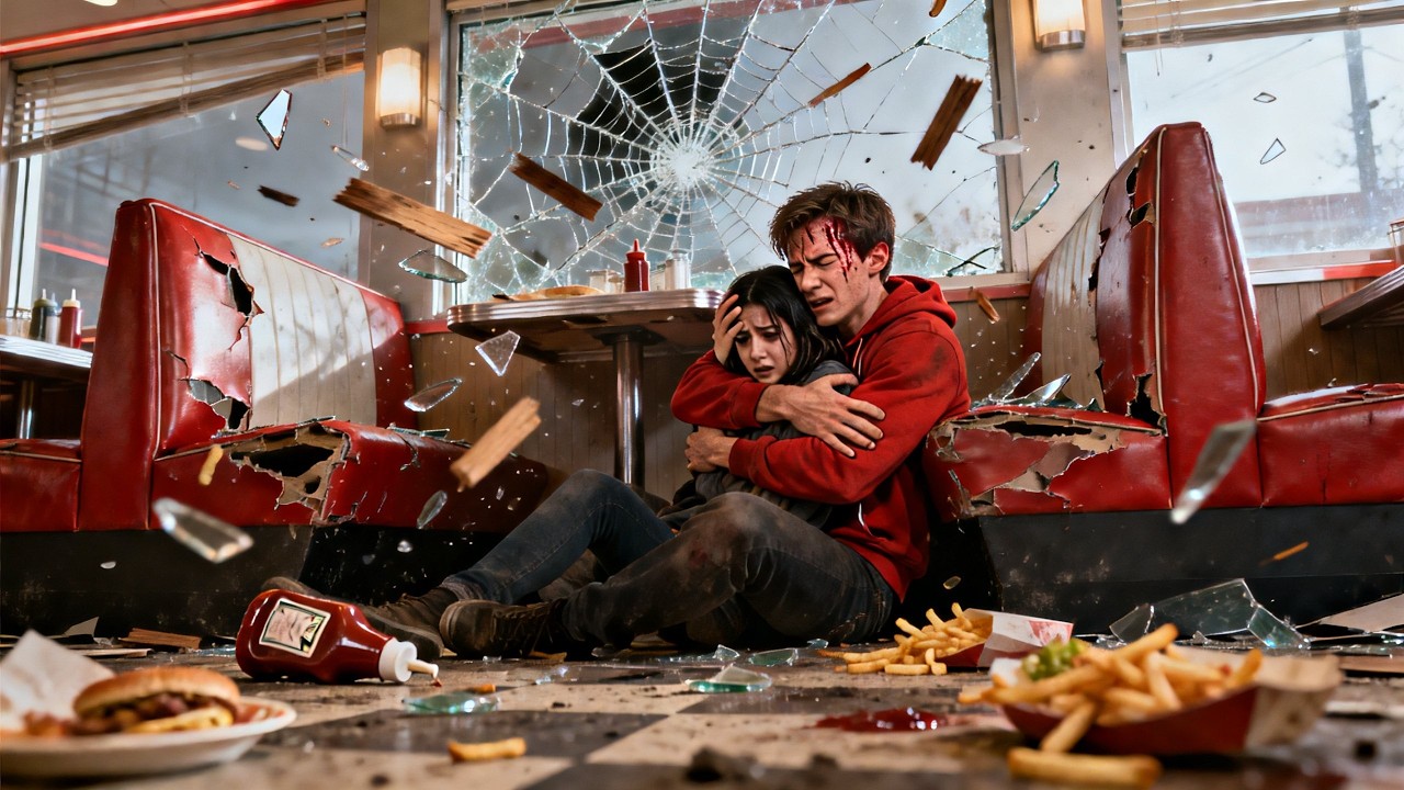 Biker Shouted “Get Down!” — The Boy Shielded The Girl, Not Knowing Her Dad Was The Hells Angels VP