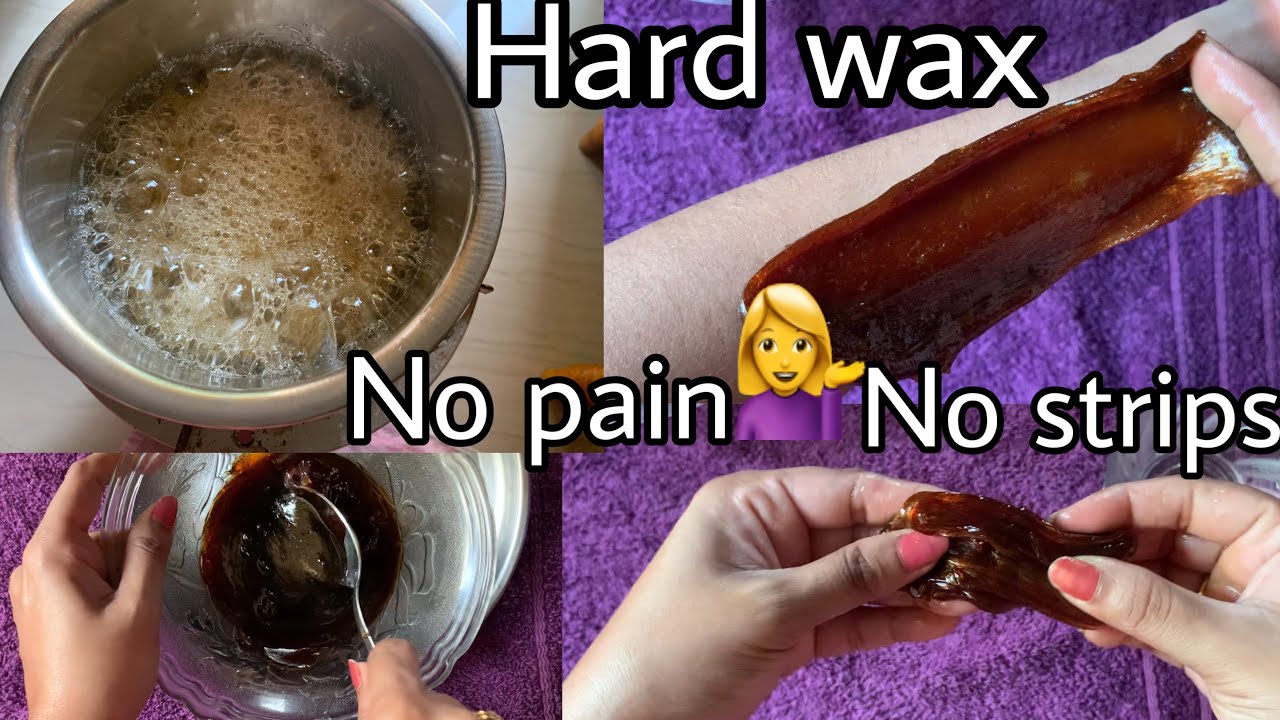 Hard Wax at Home | Simple Hair Removal | No pain No Strips